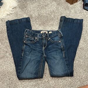 Ariat Blue Flare & Wide Leg Jeans with Natural Fading